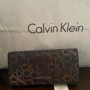 calvin klein signature wallet
